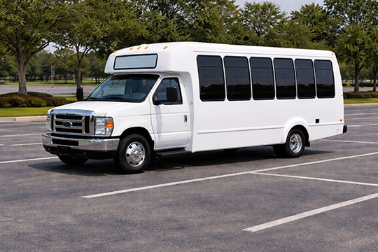 20-passenger minibus available for charter in Temple, TX
