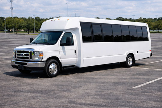 25-passenger minibus available for charter in Temple, TX